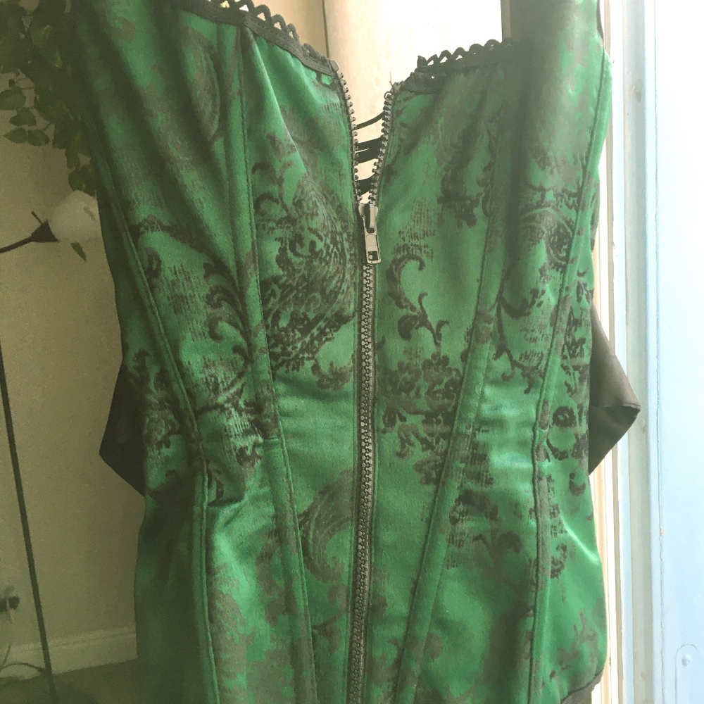 Sexy Green Corset/Bodice/Lingerie - STUNNING!